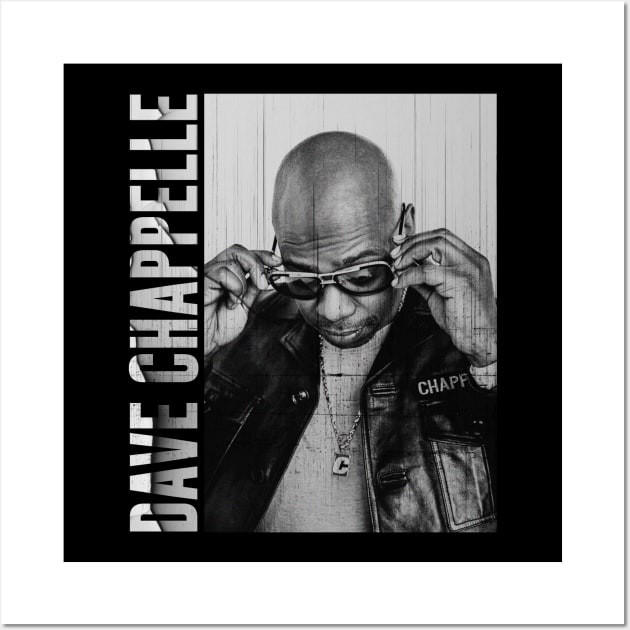 Dave Chappelle // Vintage Distressed Wall Art by Sal.Priadi